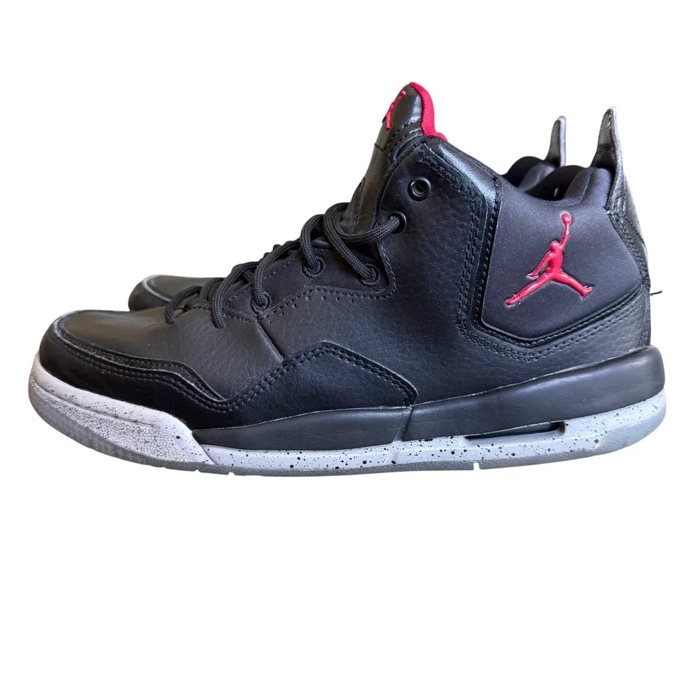 Jordan Courtside 23 Black Gym Red White AR1002-023 Mens 7Y Basketball Shoes